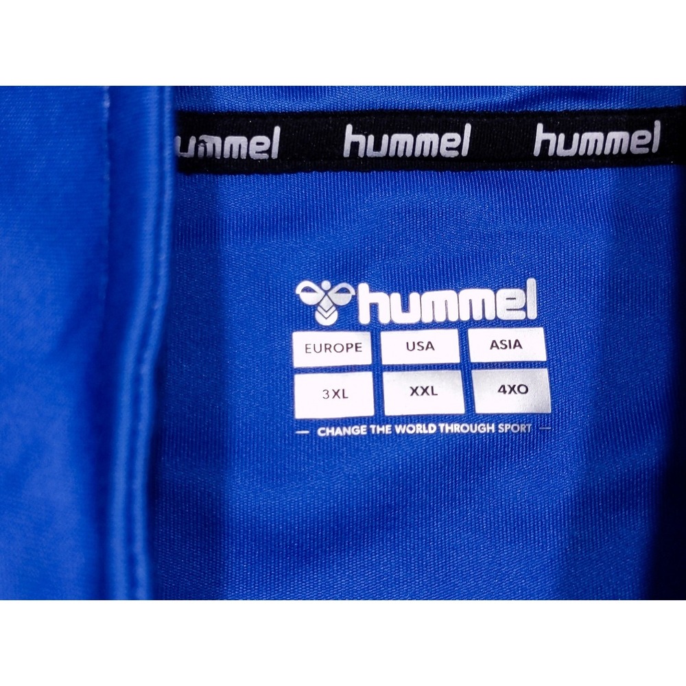 HUMMEL Southampton‎ FC Football Soccer 1/2 Zip Pullover Jacket Blue XXL 2XL - Picture 2 of 9